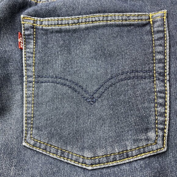 Size 29 X 29 Levi’s 511 Women’s Knit Jeans Straight Stretchy Comfy Blue CN - Picture 12 of 14